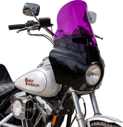 KLOCK WERKS WINDSHIELD ROAD WARRIOR FAIRING - 15" - - PURPLE KWW-06-0624