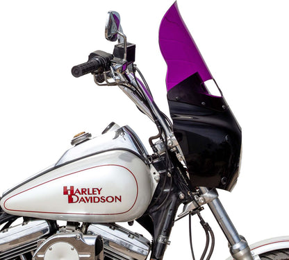 KLOCK WERKS WINDSHIELD ROAD WARRIOR FAIRING - 15" - - PURPLE KWW-06-0624