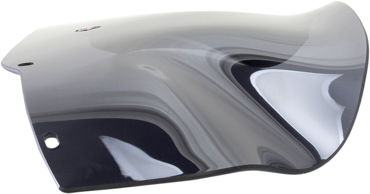 KLOCK WERKS FLARE WINDSHIELD 10" DARK SMOKE STRATOLINER KWW-06-0257
