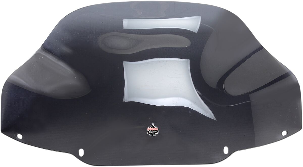 KLOCK WERKS FLARE WINDSHIELD 10" DARK SMOKE STRATOLINER KWW-06-0257