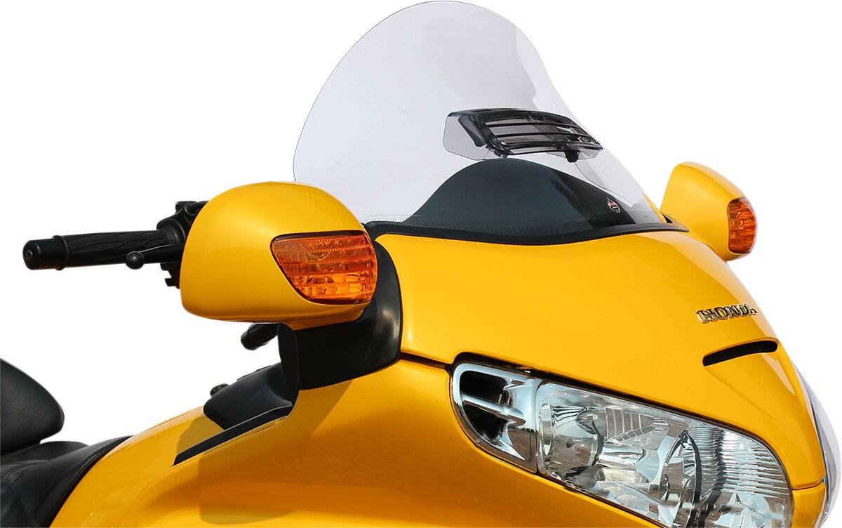 KLOCK WERKS WINDSHIELD FLARE SHORT VENTED HONDA GOLD WING CLEAR KWW-06-0258