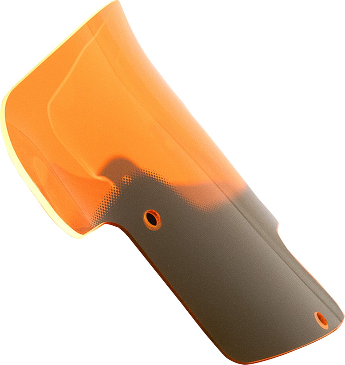 KLOCK WERKS WINDSHIELD FLARE INDIAN 8" ORANGE KWW-04-0619