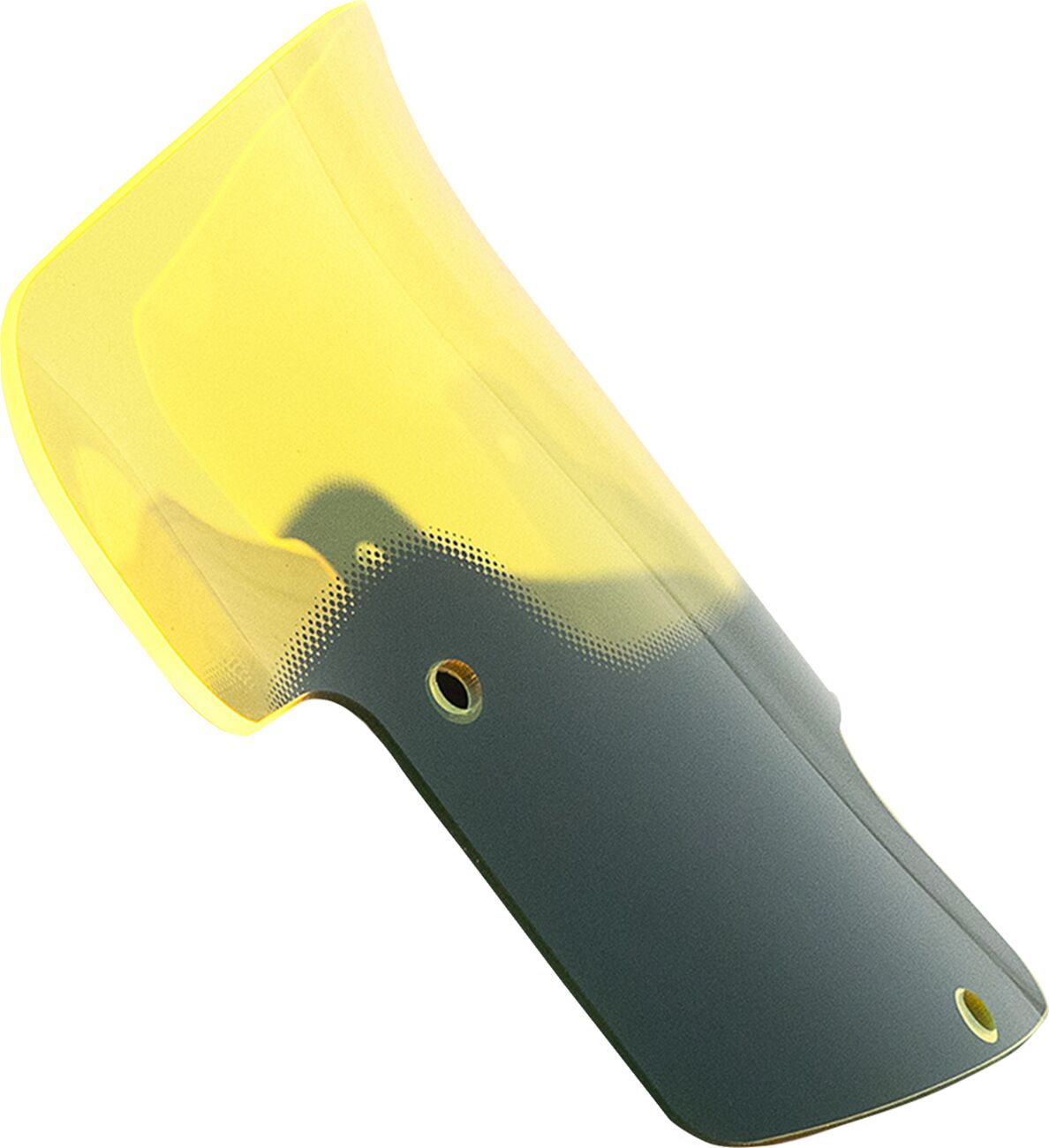 KLOCK WERKS WINDSHIELD FLARE INDIAN 8" YELLOW KWW-04-0620
