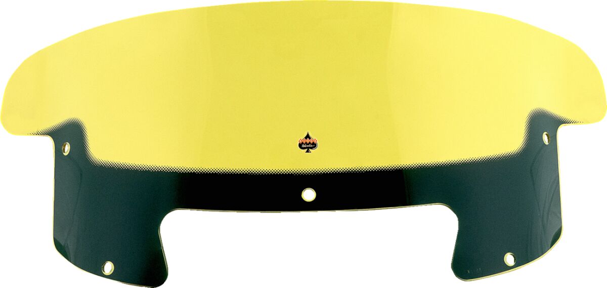 KLOCK WERKS WINDSHIELD FLARE INDIAN 8" YELLOW KWW-04-0620
