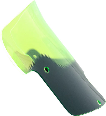 KLOCK WERKS WINDSHIELD FLARE INDIAN 8" GREEN KWW-04-0621
