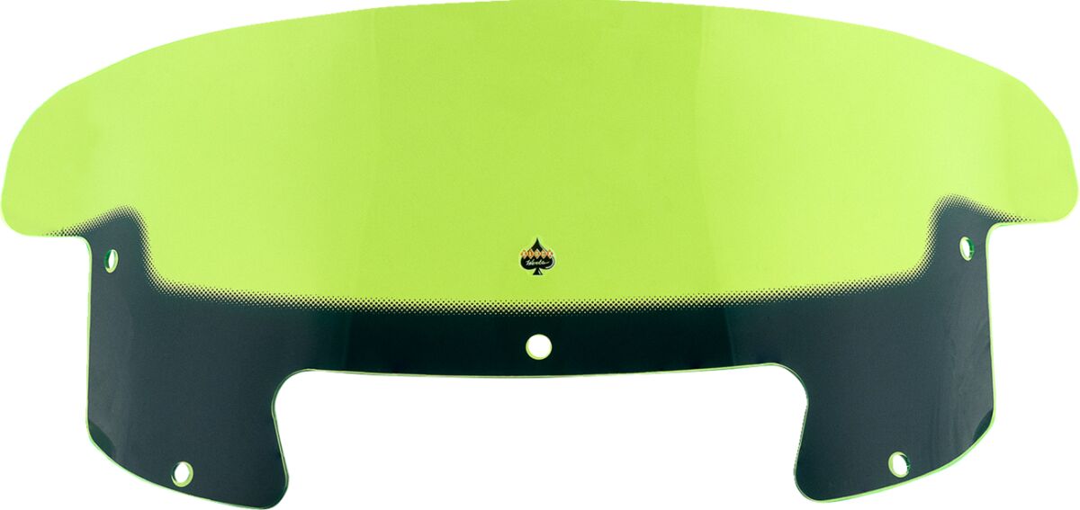 KLOCK WERKS WINDSHIELD FLARE INDIAN 8" GREEN KWW-04-0621