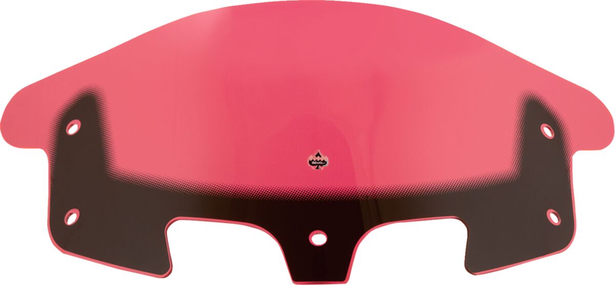 KLOCK WERKS Kolor Flare™ Windshield - 10" - Pink Ice KWW-04-0631