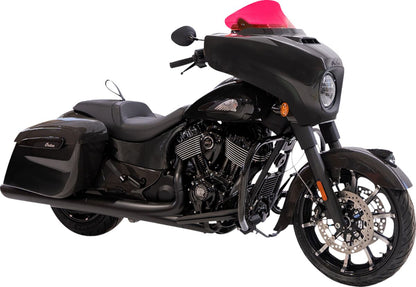 KLOCK WERKS Kolor Flare™ Windshield - 10" - Pink Ice KWW-04-0631