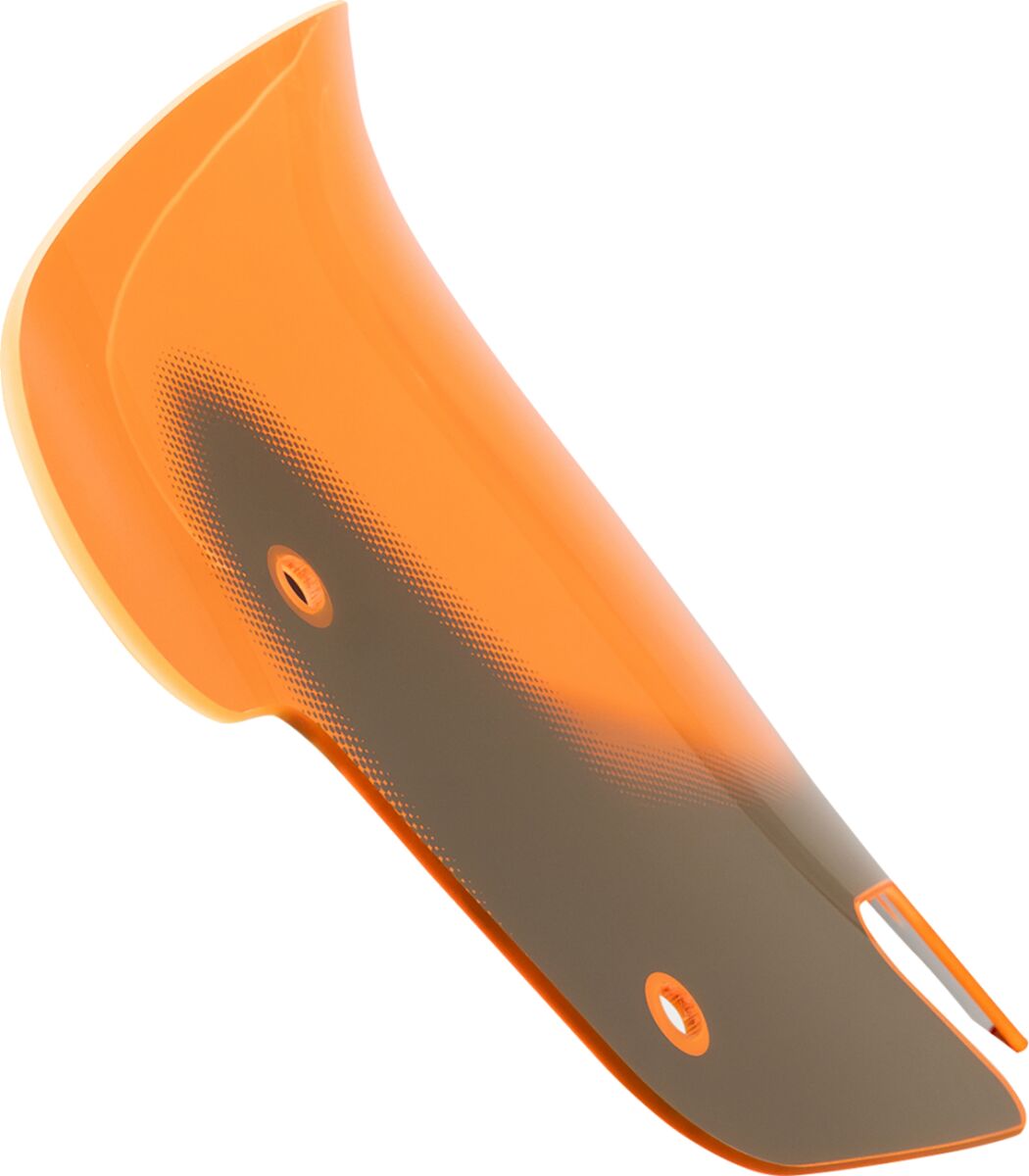 KLOCK WERKS WINDSHIELD FLARE 10" KOLOR ORANGE ICE KWW-04-0632