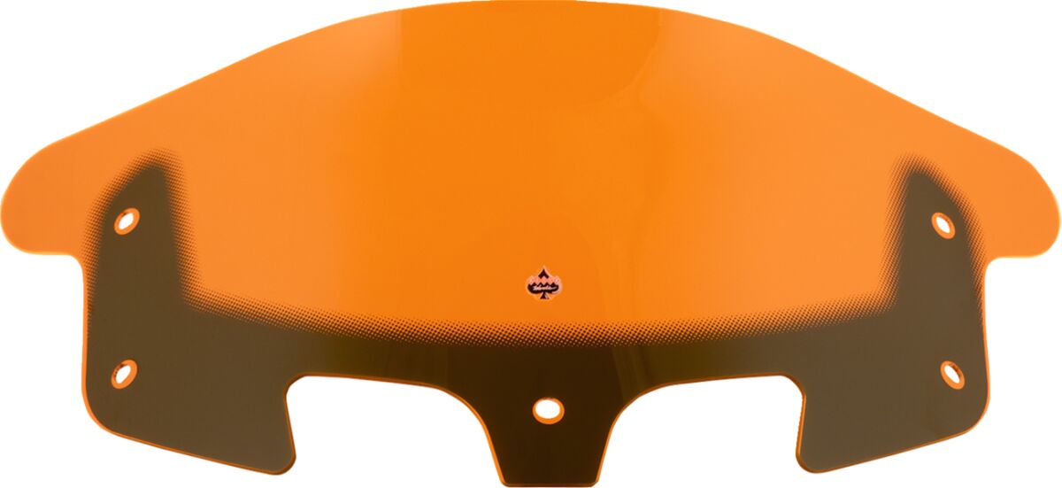 KLOCK WERKS WINDSHIELD FLARE 10" KOLOR ORANGE ICE KWW-04-0632