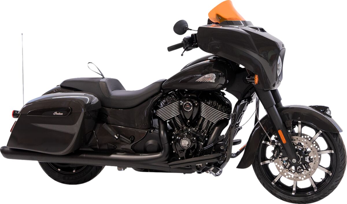 KLOCK WERKS WINDSHIELD FLARE 10" KOLOR ORANGE ICE KWW-04-0632