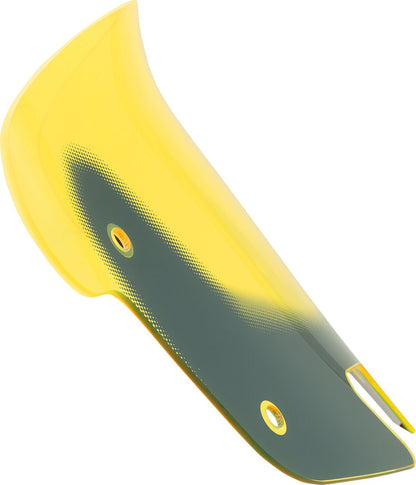 KLOCK WERKS WINDSHIELD FLARE 10" KOLOR YELLOW ICE KWW-04-0633