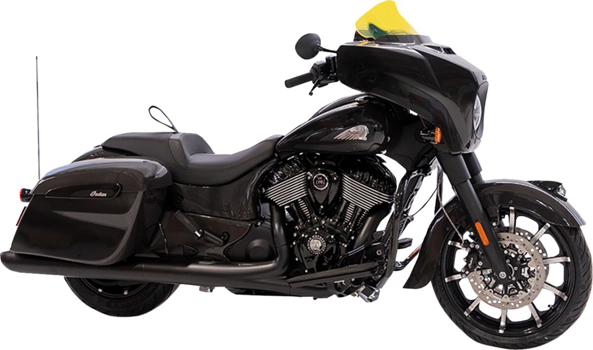 KLOCK WERKS WINDSHIELD FLARE 10" KOLOR YELLOW ICE KWW-04-0633