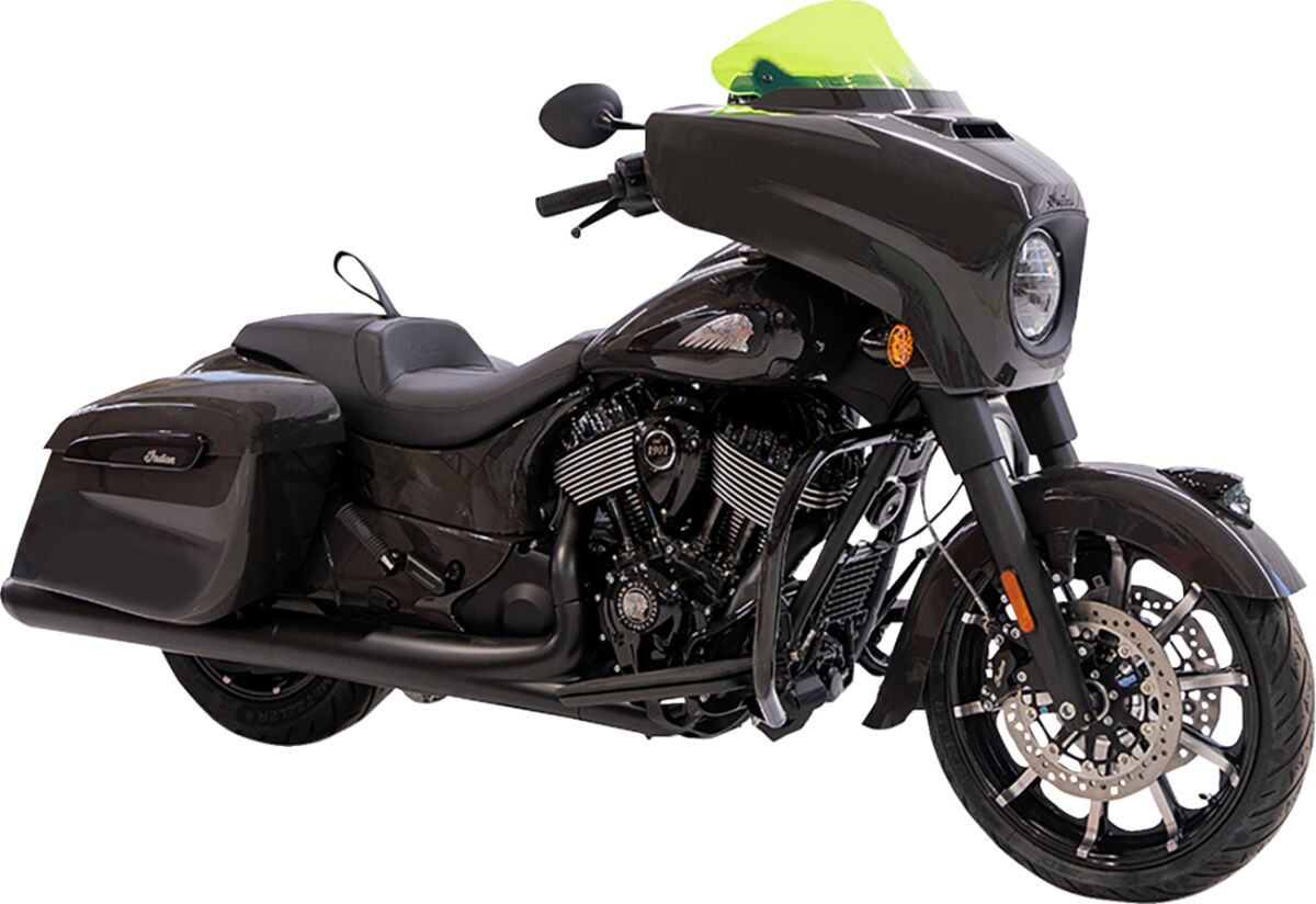 KLOCK WERKS WINDSHIELD FLARE 10" KOLOR GREEN ICE KWW-04-0634