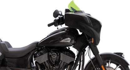 KLOCK WERKS WINDSHIELD FLARE 10" KOLOR GREEN ICE KWW-04-0634