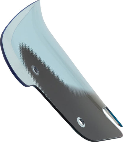 KLOCK WERKS WINDSHIELD FLARE 10" KOLOR BLUE ICE KWW-04-0635