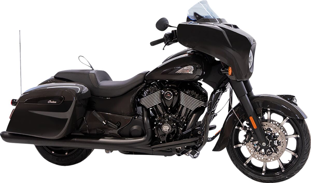 KLOCK WERKS WINDSHIELD FLARE 10" KOLOR BLUE ICE KWW-04-0635