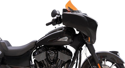 KLOCK WERKS WINDSHIELD FLARE 10" KOLOR ORANGE KWW-04-0637