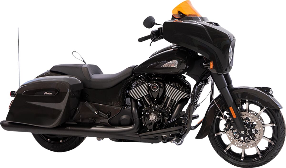 KLOCK WERKS WINDSHIELD FLARE 10" KOLOR ORANGE KWW-04-0637