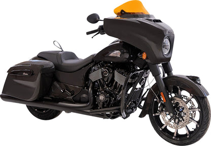 KLOCK WERKS WINDSHIELD FLARE 10" KOLOR ORANGE KWW-04-0637