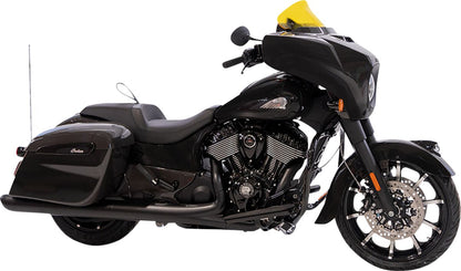 KLOCK WERKS WINDSHIELD FLARE 10" KOLOR YELLOW KWW-04-0638