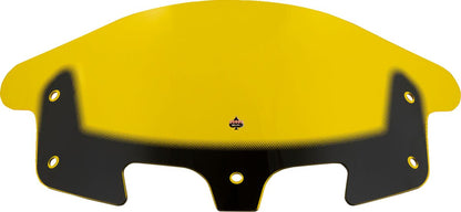 KLOCK WERKS WINDSHIELD FLARE 10" KOLOR YELLOW KWW-04-0638
