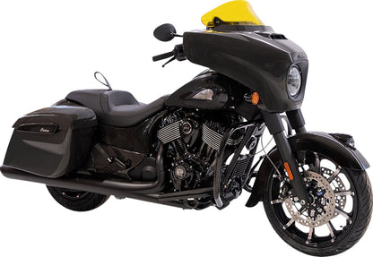KLOCK WERKS WINDSHIELD FLARE 10" KOLOR YELLOW KWW-04-0638