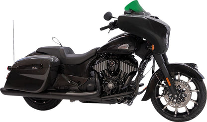 KLOCK WERKS WINDSHIELD FLARE 10" KOLOR GREEN KWW-04-0639