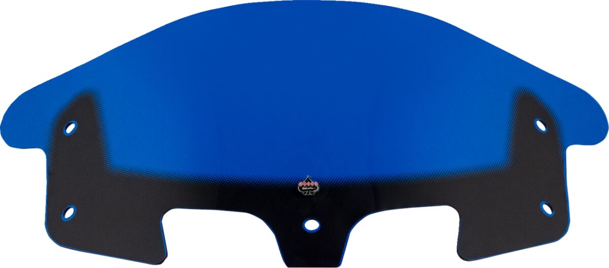 KLOCK WERKS WINDSHIELD FLARE 10" KOLOR BLUE KWW-04-0640