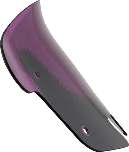 KLOCK WERKS WINDSHIELD FLARE 10" KOLOR PURPLE KWW-04-0641