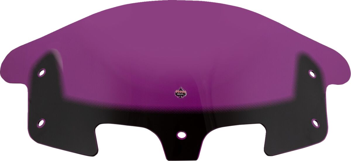 KLOCK WERKS WINDSHIELD FLARE 10" KOLOR PURPLE KWW-04-0641