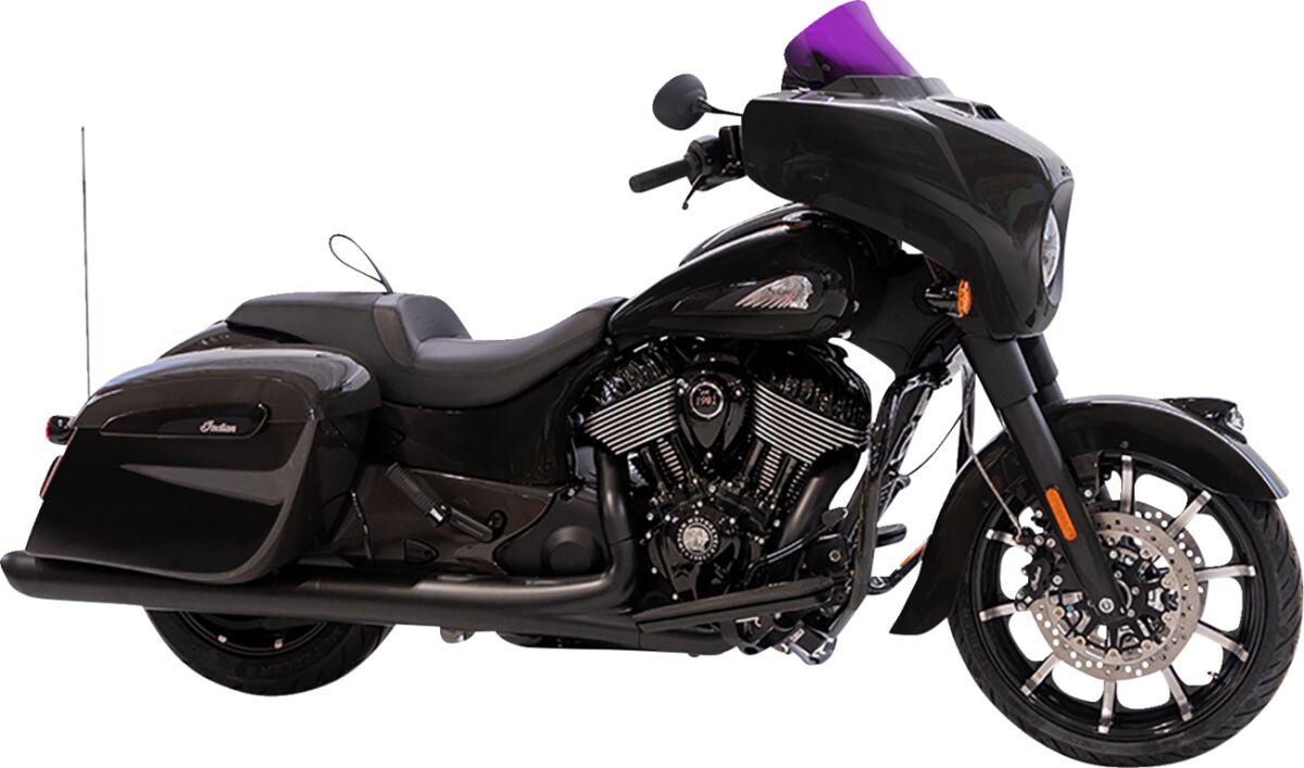 KLOCK WERKS WINDSHIELD FLARE 10" KOLOR PURPLE KWW-04-0641