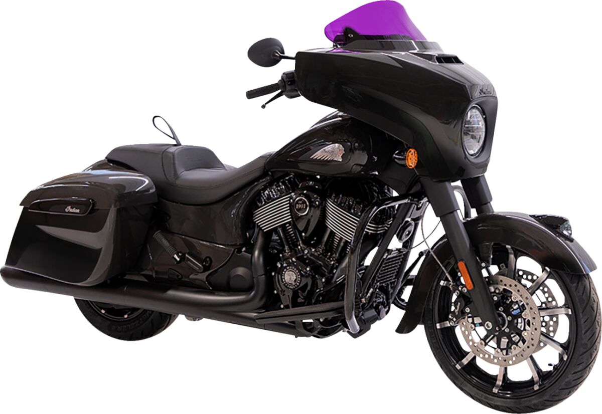 KLOCK WERKS WINDSHIELD FLARE 10" KOLOR PURPLE KWW-04-0641
