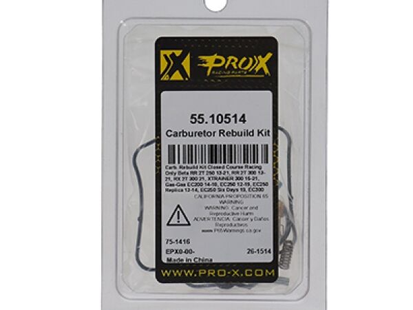 PROX CARBURATOR REBUILD KIT SX125 0 55.10514