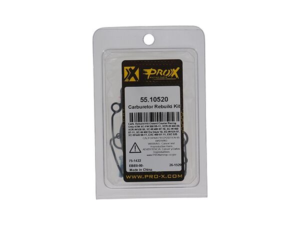 PROX CARBURATOR REBUILD KIT SXF250 55.10520