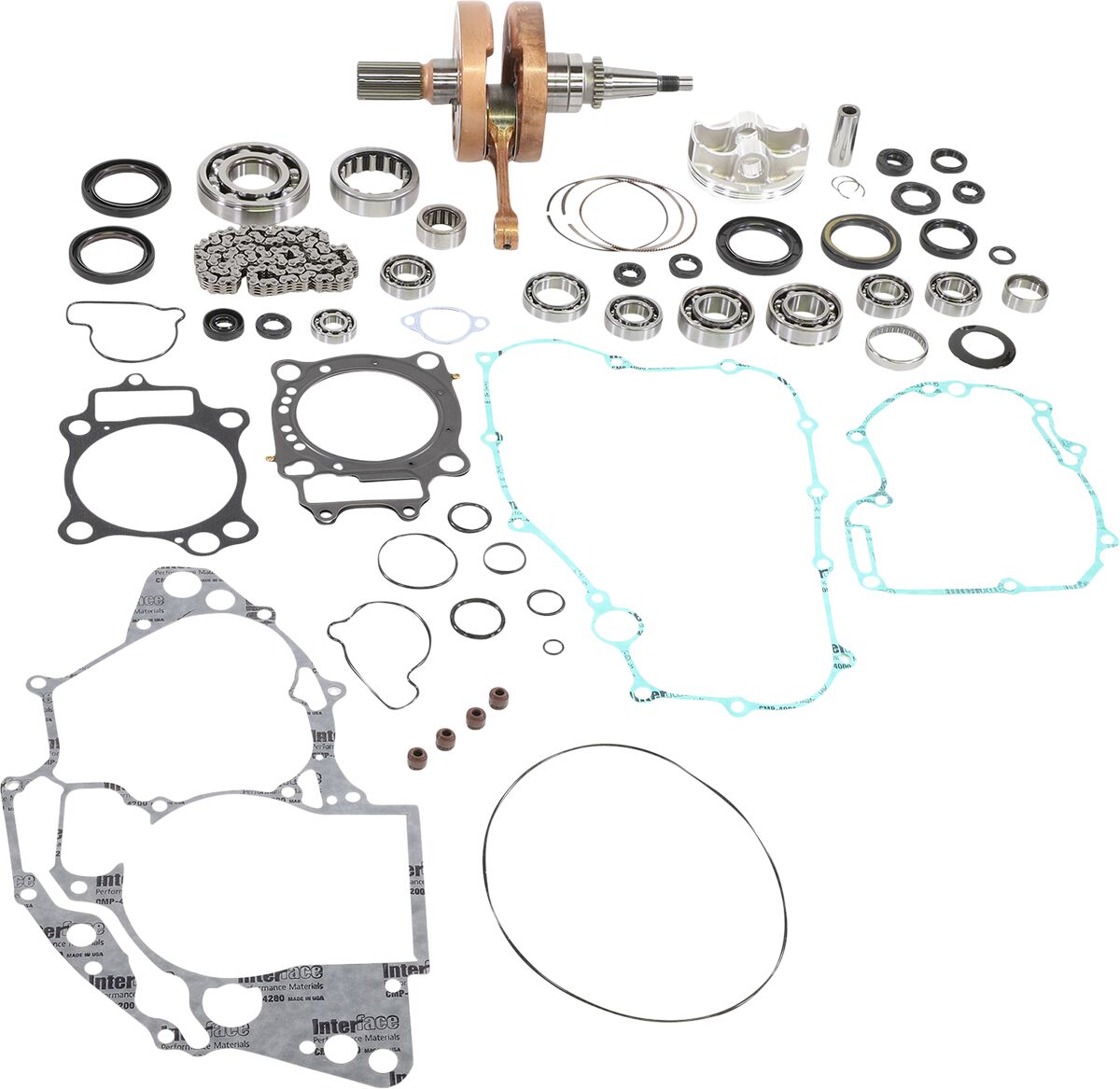 VERTEX ENGINE BOTTOM END HONDA REBUILD KIT WR101-140