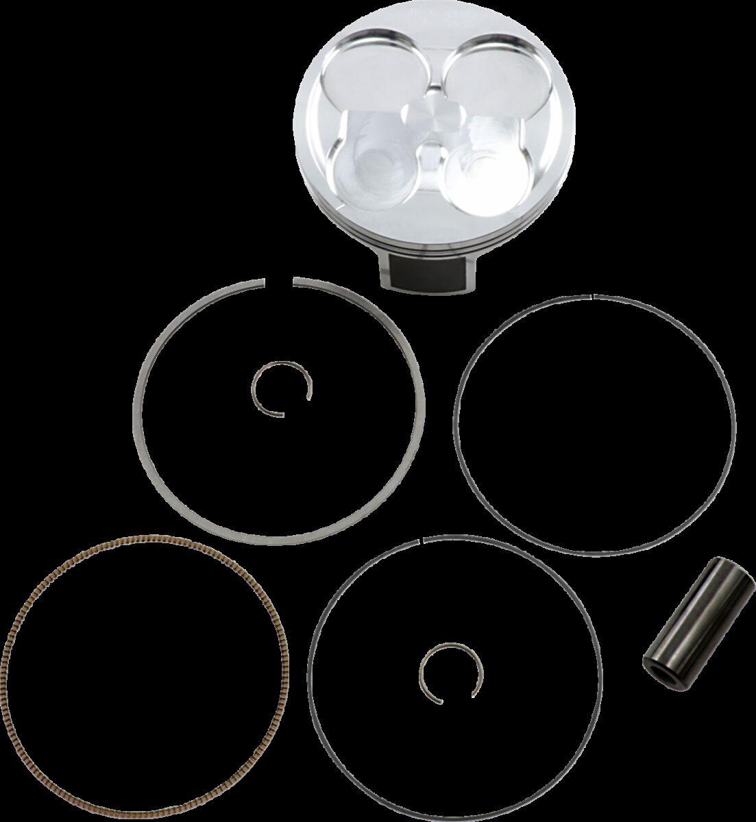 VERTEX PISTON KIT HC YZ450F 18-19/WR4 24271B