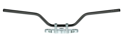 TRW HANDLEBAR CLASSIC HIGH STEEL Ø 22 BLACK MCL110SS