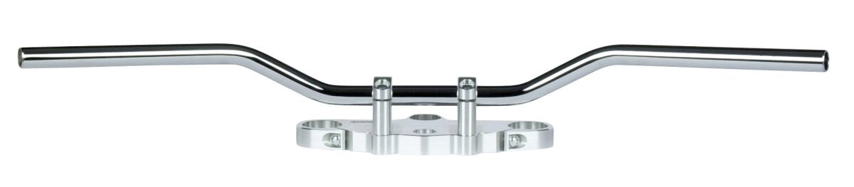 TRW HANDLEBAR CLASSIC LOW STEEL Ø 22 BLACK MCL111SS