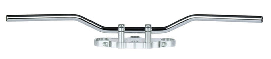 TRW HANDLEBAR CLASSIC LOW STEEL Ø 22 BLACK MCL111SS