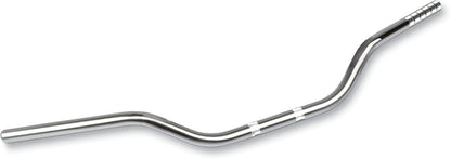 TRW HANDLEBAR OFFROAD HIGH ALUMINIUM Ø 22 SILVER MCL155C