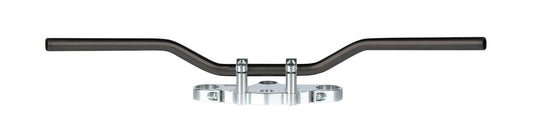 TRW HANDLEBAR SUPERBIKE COMFORT STEEL Ø 22 ALUMINIUM-LOOK MCL126SA