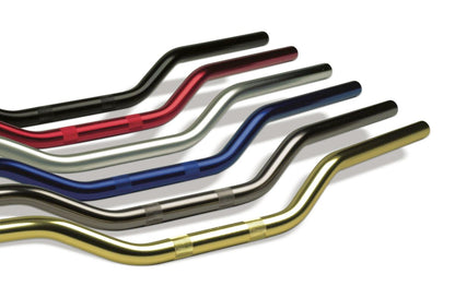 TRW HANDLEBAR SUPERBIKE ALUMINIUM Ø 22 BLACK SANDBLASTED MCL100SB