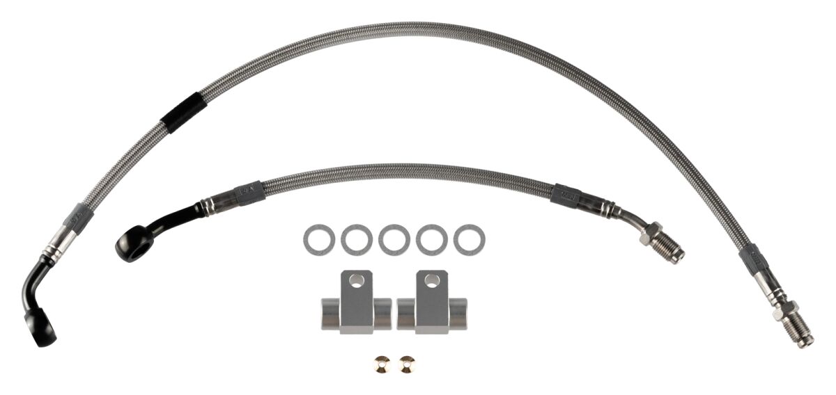 TRW BRAKE LINE KIT STEEL BRAIDED MCH1064H2