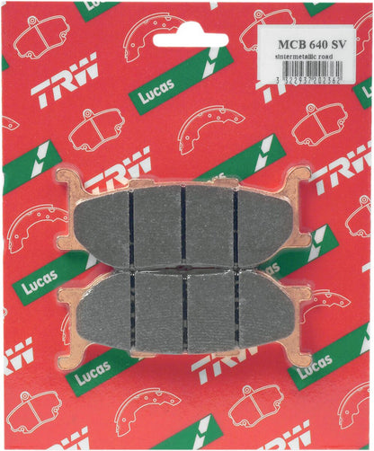 TRW BRAKE PAD SV SINTER PERFORMANCE STREET MCB640SV