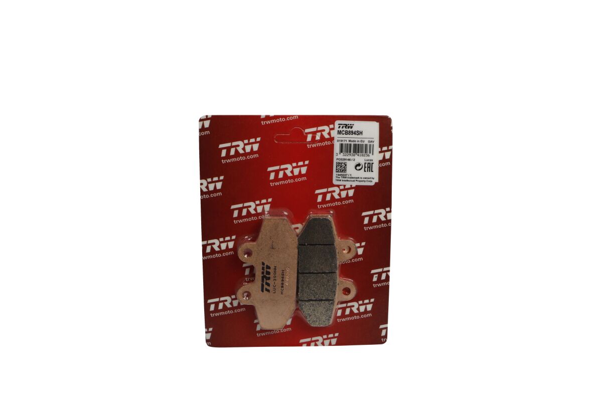 TRW BRAKE PADS SINTER ROAD MCB894SH