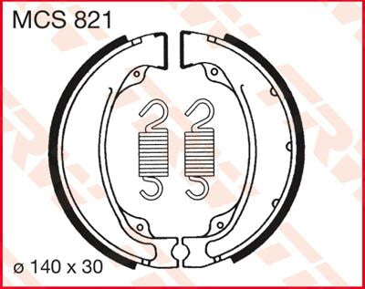 TRW BRAKE SHOES TRW MCS821 MCS821