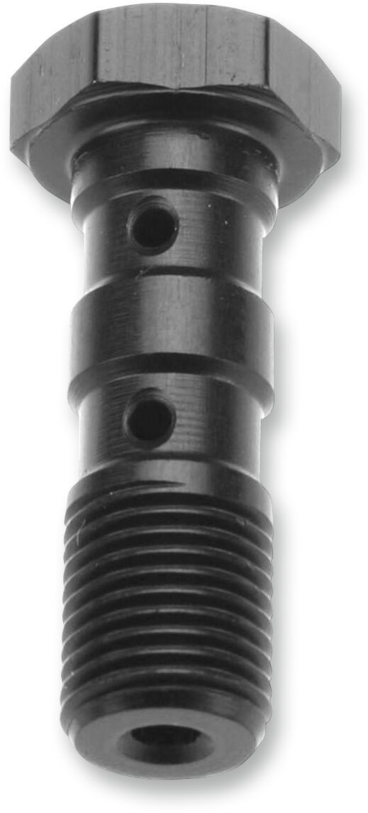 TRW DOUBLE BANJO BOLT, M10X1.00 BREMBO, ALUMINIUM, BLACK MCH961S
