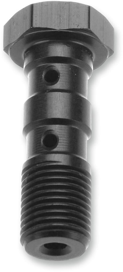 TRW DOUBLE BANJO BOLT, M10X1.00 BREMBO, ALUMINIUM, BLACK MCH961S