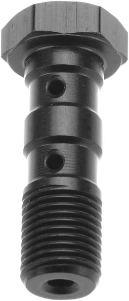 TRW DOUBLE BANJO BOLT, M10X1.00 BREMBO, ALUMINIUM, BLACK MCH961S